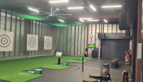 冬の寒さに大型シーリングファンNATURE-FANSⅡは、威力を発揮しました。